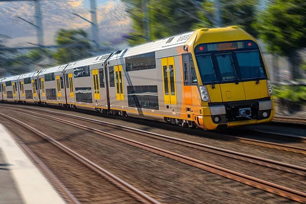 シドニーを走る電車